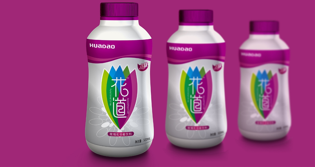 花道玫瑰饮包装设计